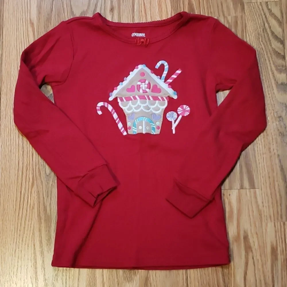 Gymboree, PJ shirt, Christmas